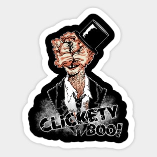 Clickety Boo! Sticker